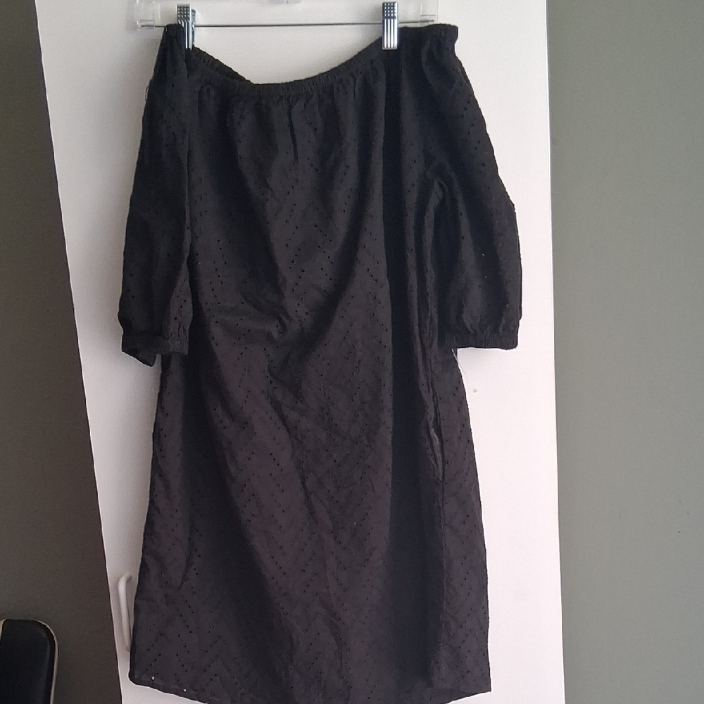 GAP Elegant Black A-Line Skirt